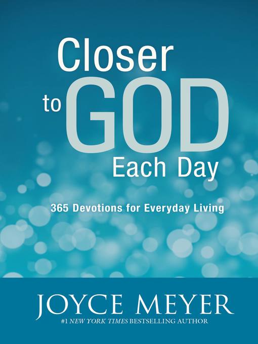 Title details for Closer to God Each Day by Joyce Meyer - Available